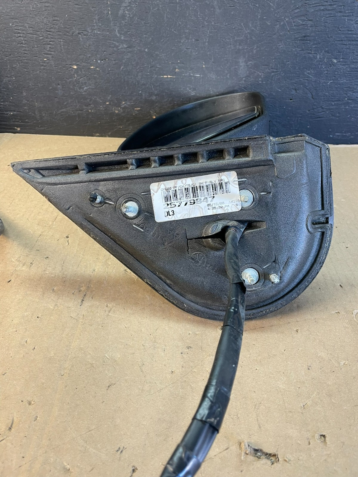 2007 to 2008 Gmc Yukon Right Passenger Turn Signal View Door Mirror AD5633 DW4