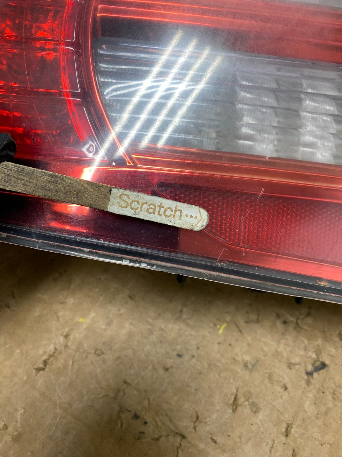 2007 - 2008 Acura TL Left Driver Lh Side Tail Light Oem V5861 DW3