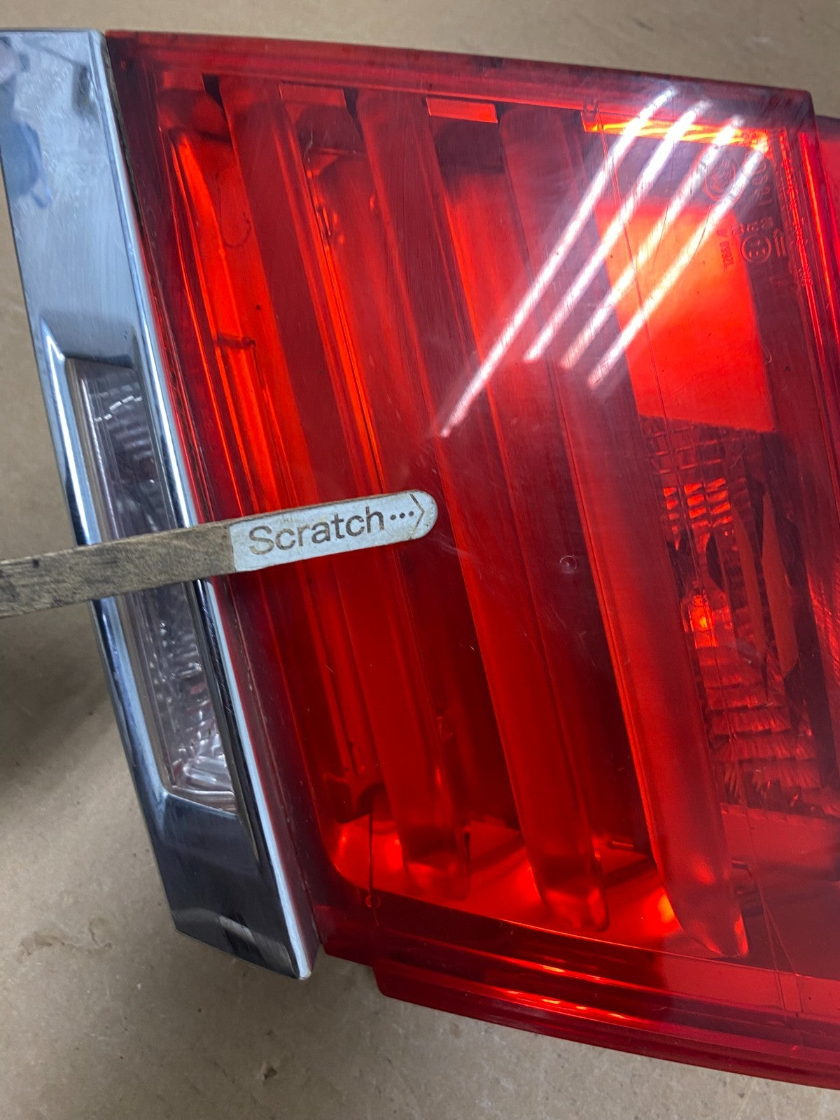 2009 - 2012 Bmw 7-Series F01 F02 750i Right Passenger Inner Tail Light Q9056 DW3