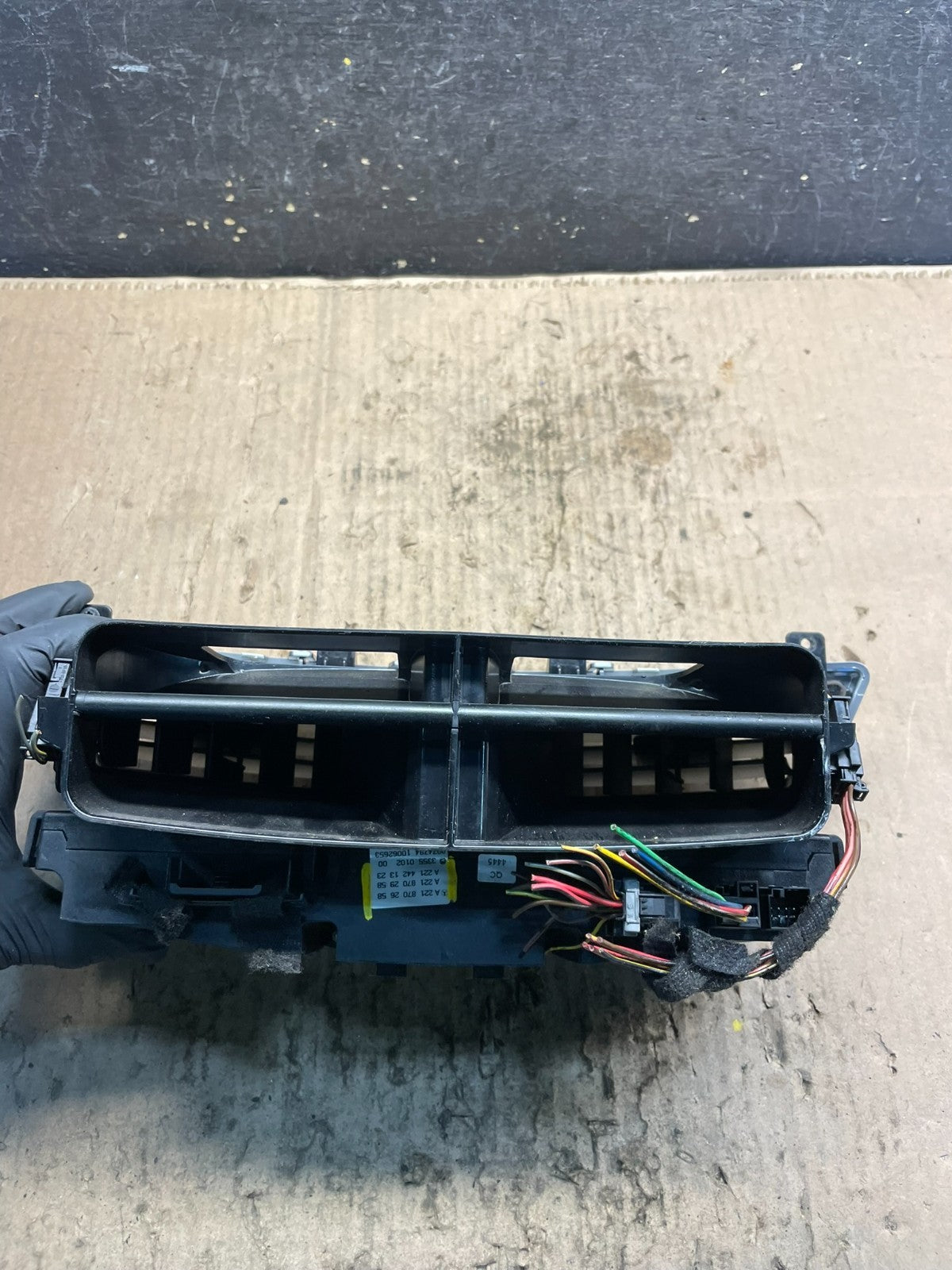 2007 - 2013 Mercedes W221 S550 S600 A/C Heater Climate Control Trim T7195 DG4