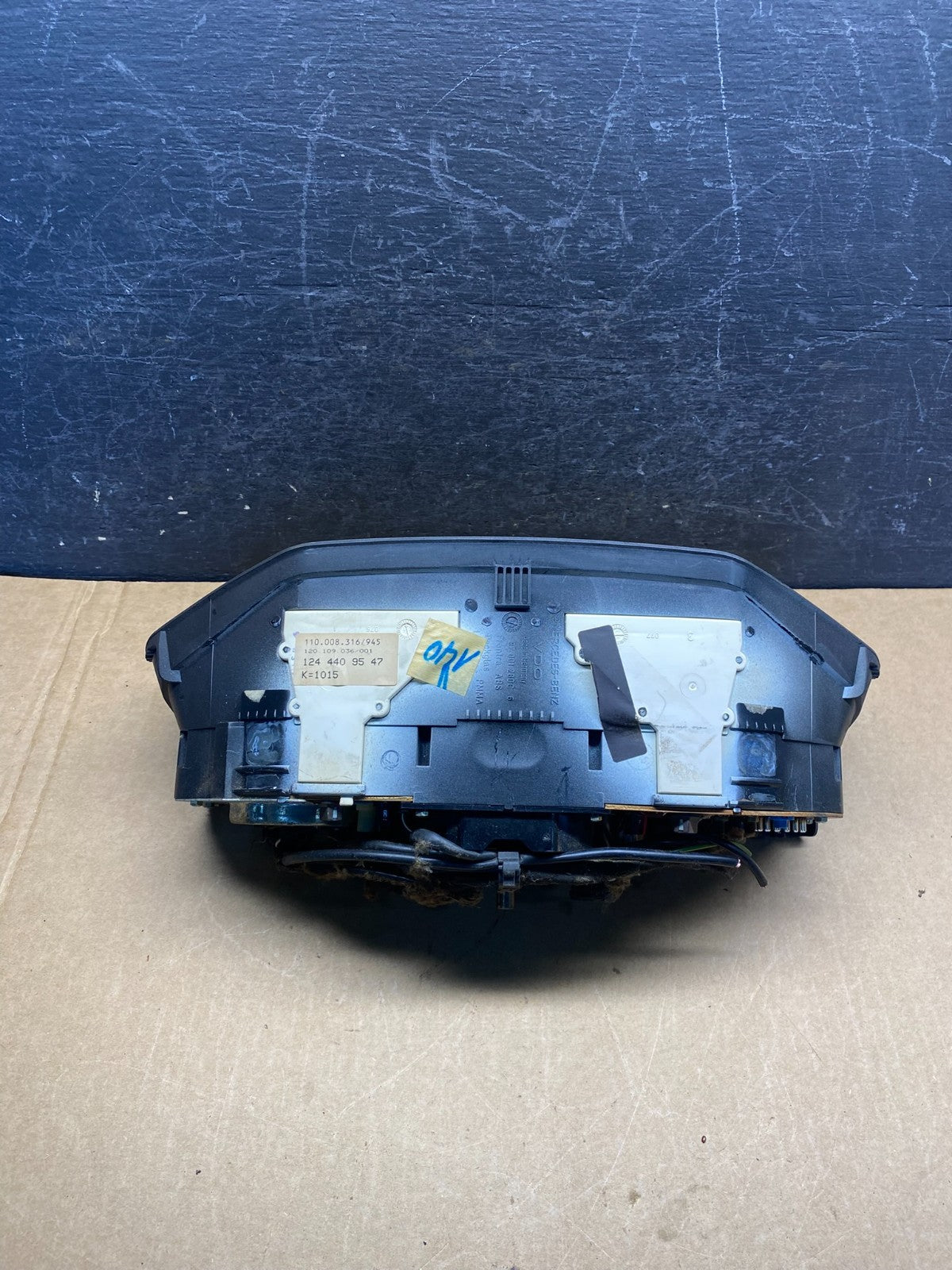 Mercedes W124 300E Instrument Cluster Speedometer ah6967 DG3