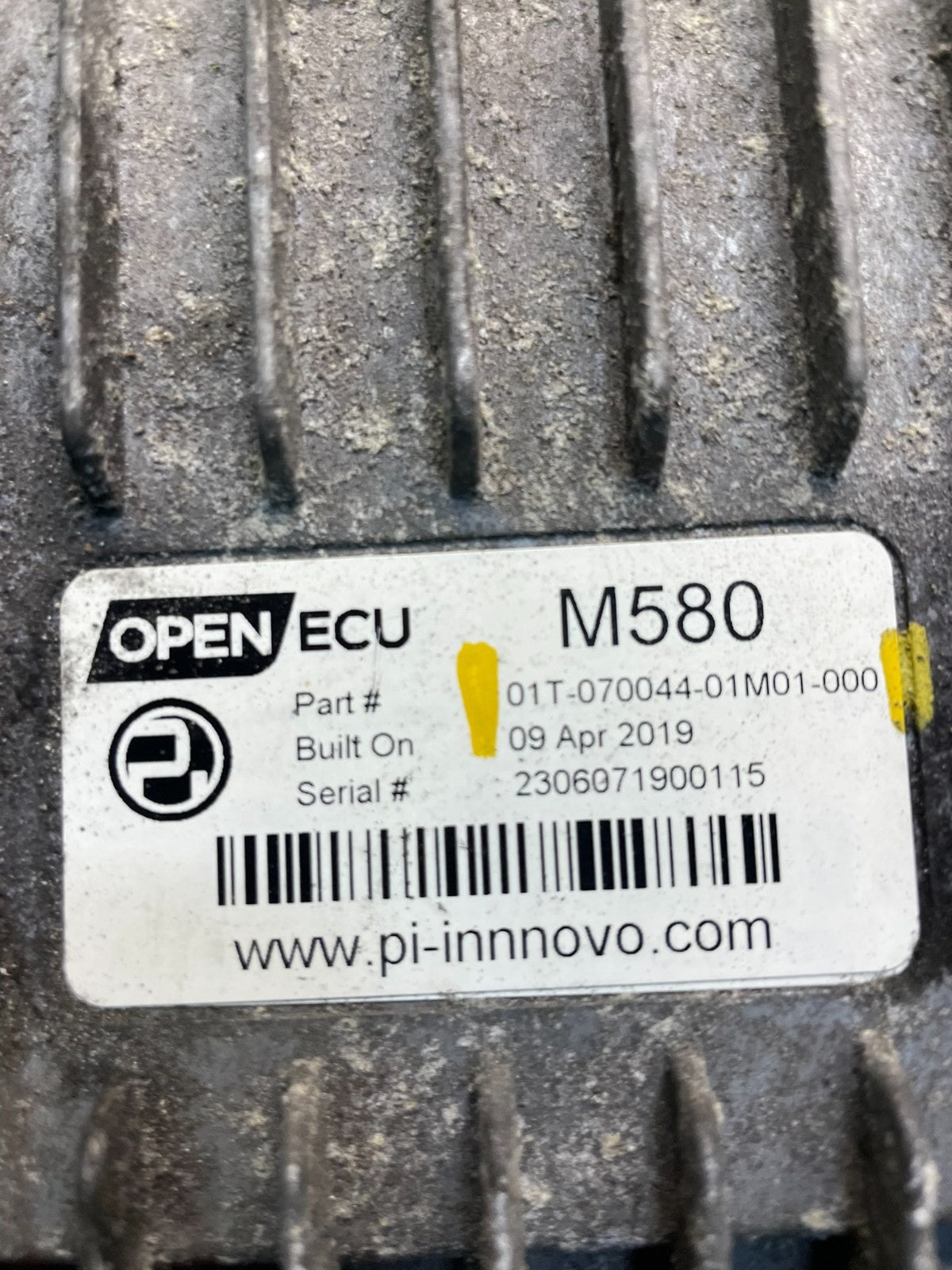 Open Ecu M580 01T-070044-01M01-000 Module T2554 PS3