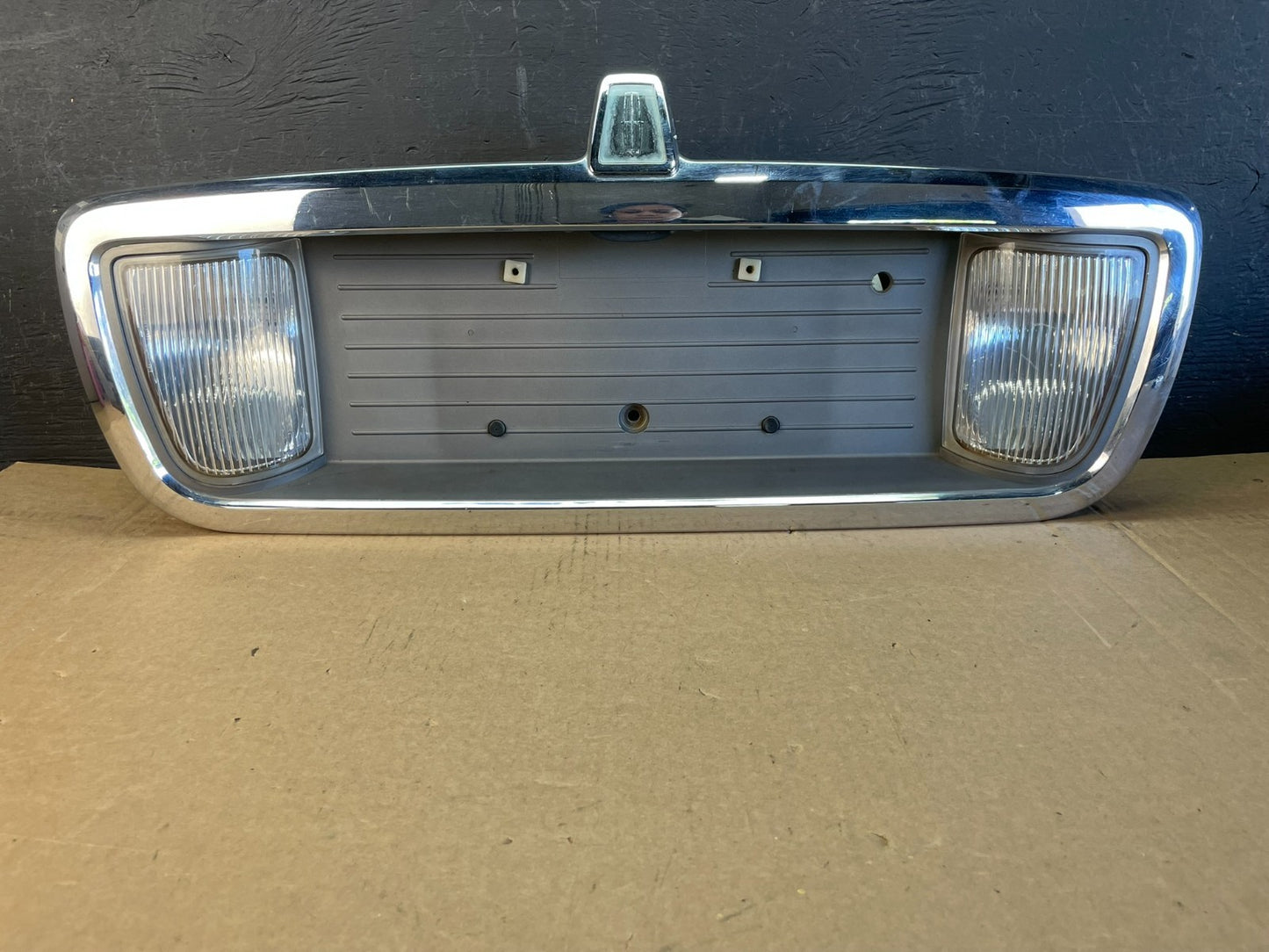 2003 to 2011 Lincoln Town Car Rear License Plate Trim Panel AD0082 DG0
