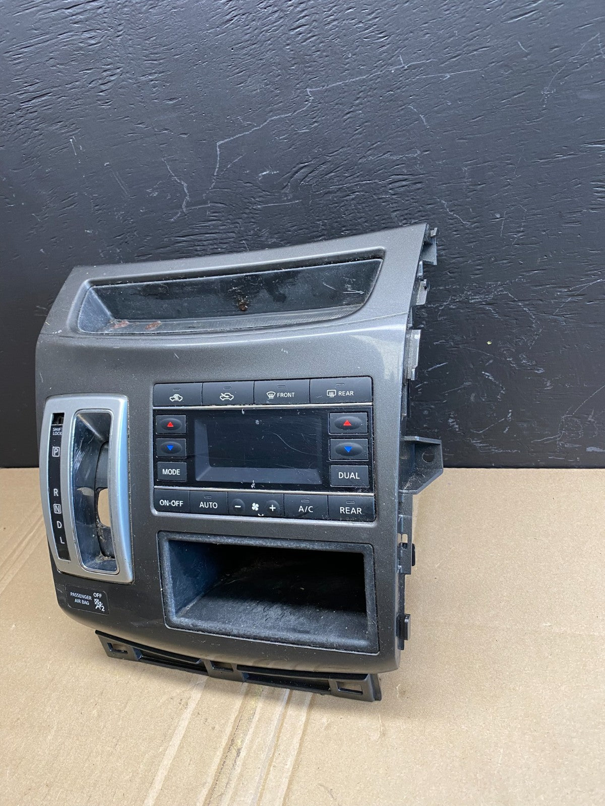 2011 to 2017 Nissan Quest Shifter Climate Control Panel Bezel AB8707 DG1
