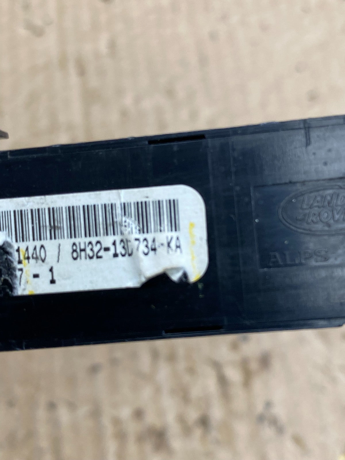 2008-2009 Land Rover Sport Dashboard Hazard Door Lock Switch AC9550 DG3