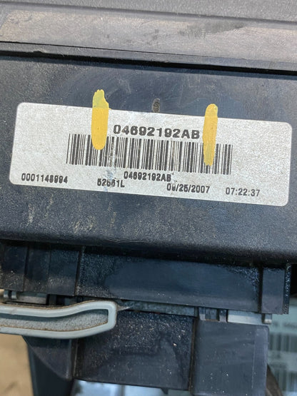 2007 2008 2009 Dodge Durango Fuse Box Relay Panel Body Module BCM AE0073 DG6