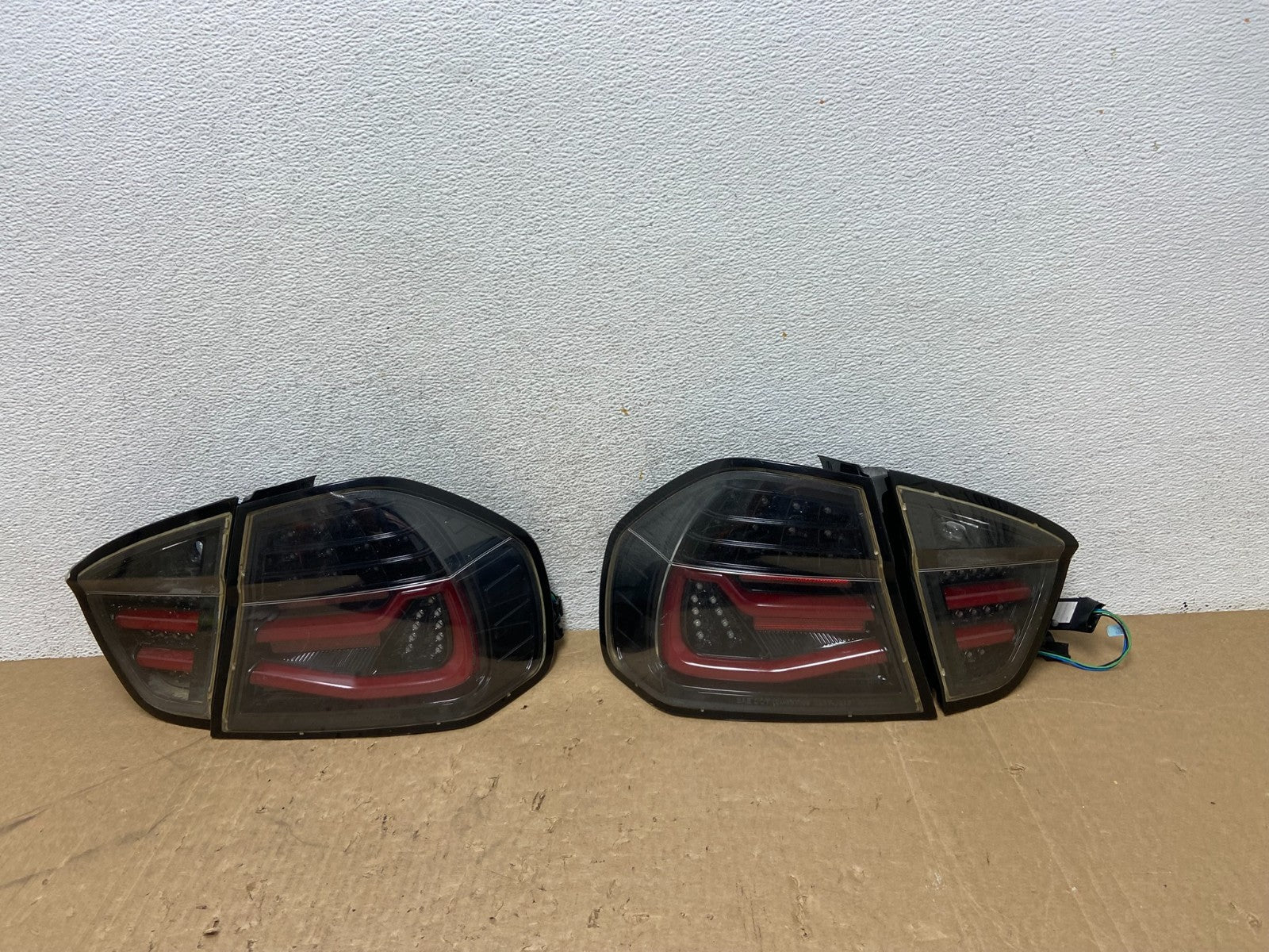 2006 2007 2008 BMW E90 3-Series 4Dr LED Left+Right Side Tail Lights AG11220