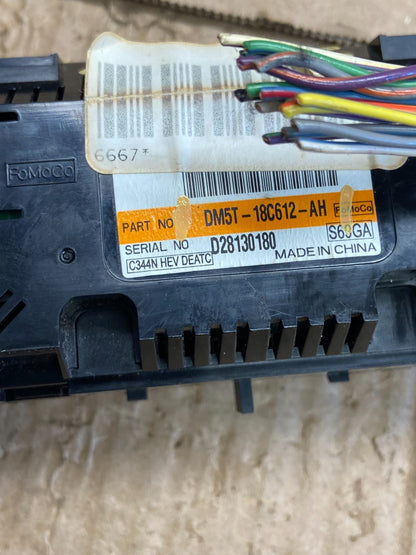 2013 to 2016 Ford C-Max A/C Heater Climate Control Panel AG0238 DG5