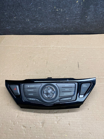 2013 to 2018 Nissan Pathfinder Radio Audio Climate Control AG5241 DG0