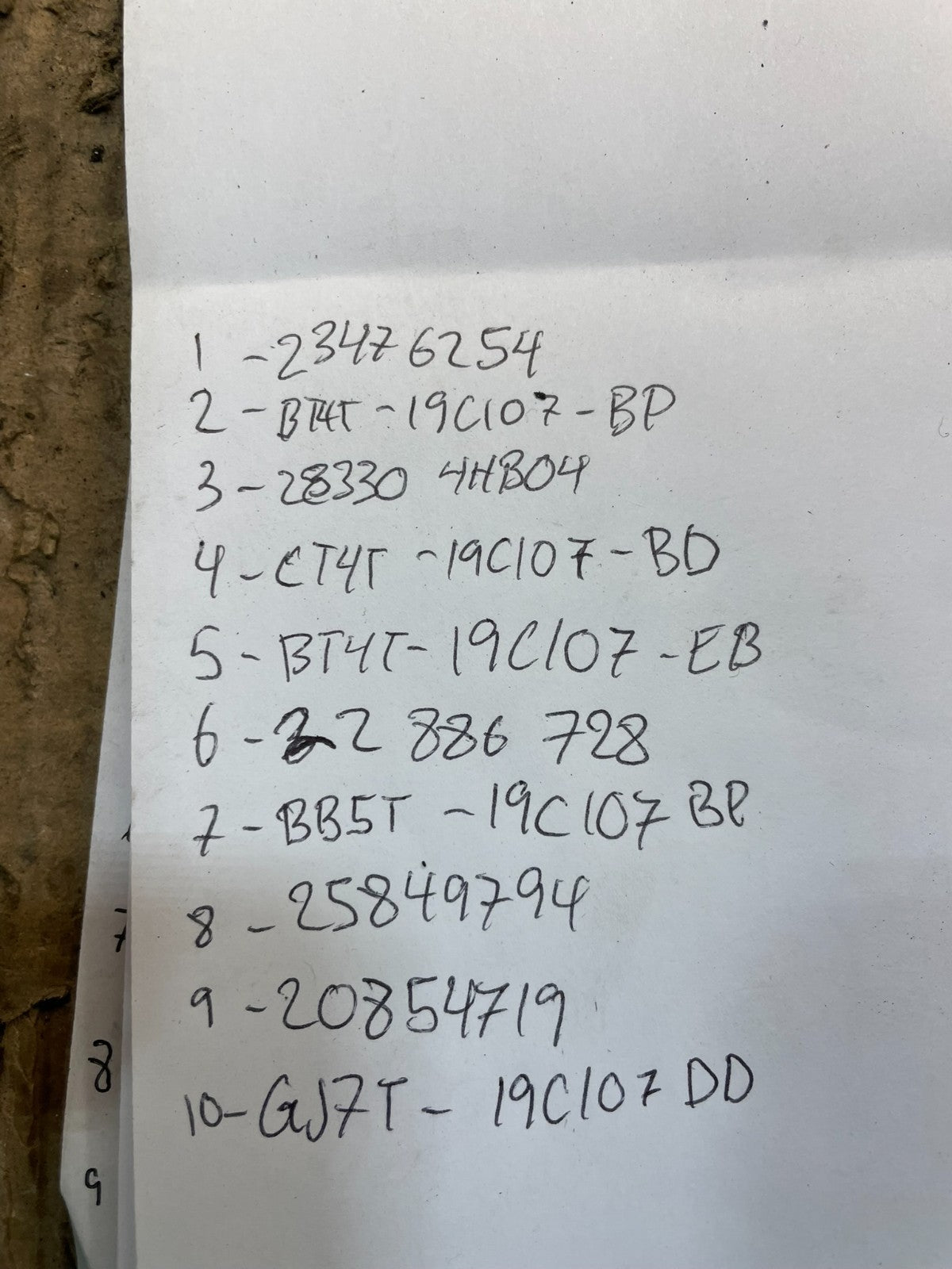 Mix of 10 Car OEM Radios X9845 PS3