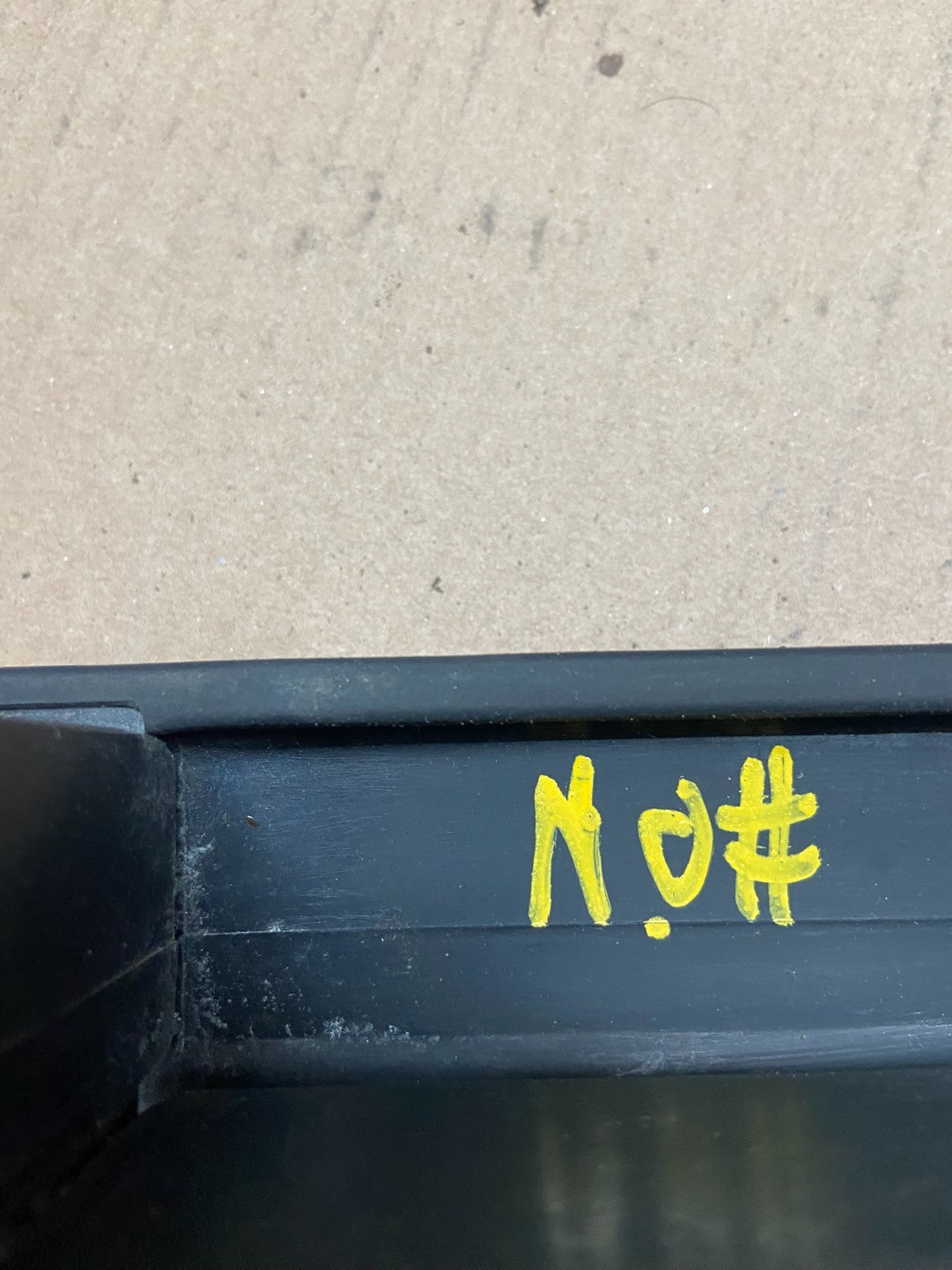 1999 to 2002 Infiniti G20 Rear License Lights Molding G3477 PS11