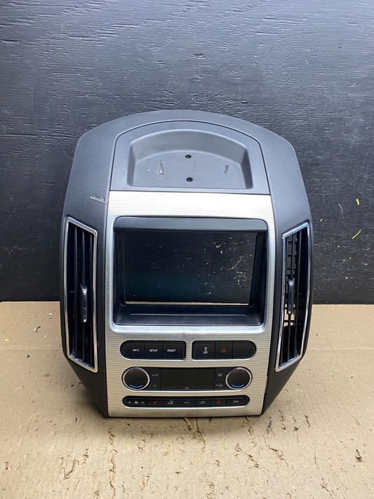 2007 - 2010 Ford Edge Heater Climate Control Radio Control Dash Bezel U5611 DG0