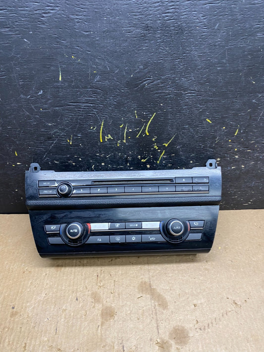 2011 to 2016 Bmw 528i Ac Heater Radio Panel Climate Control 9241242-01  Z4578 DG0