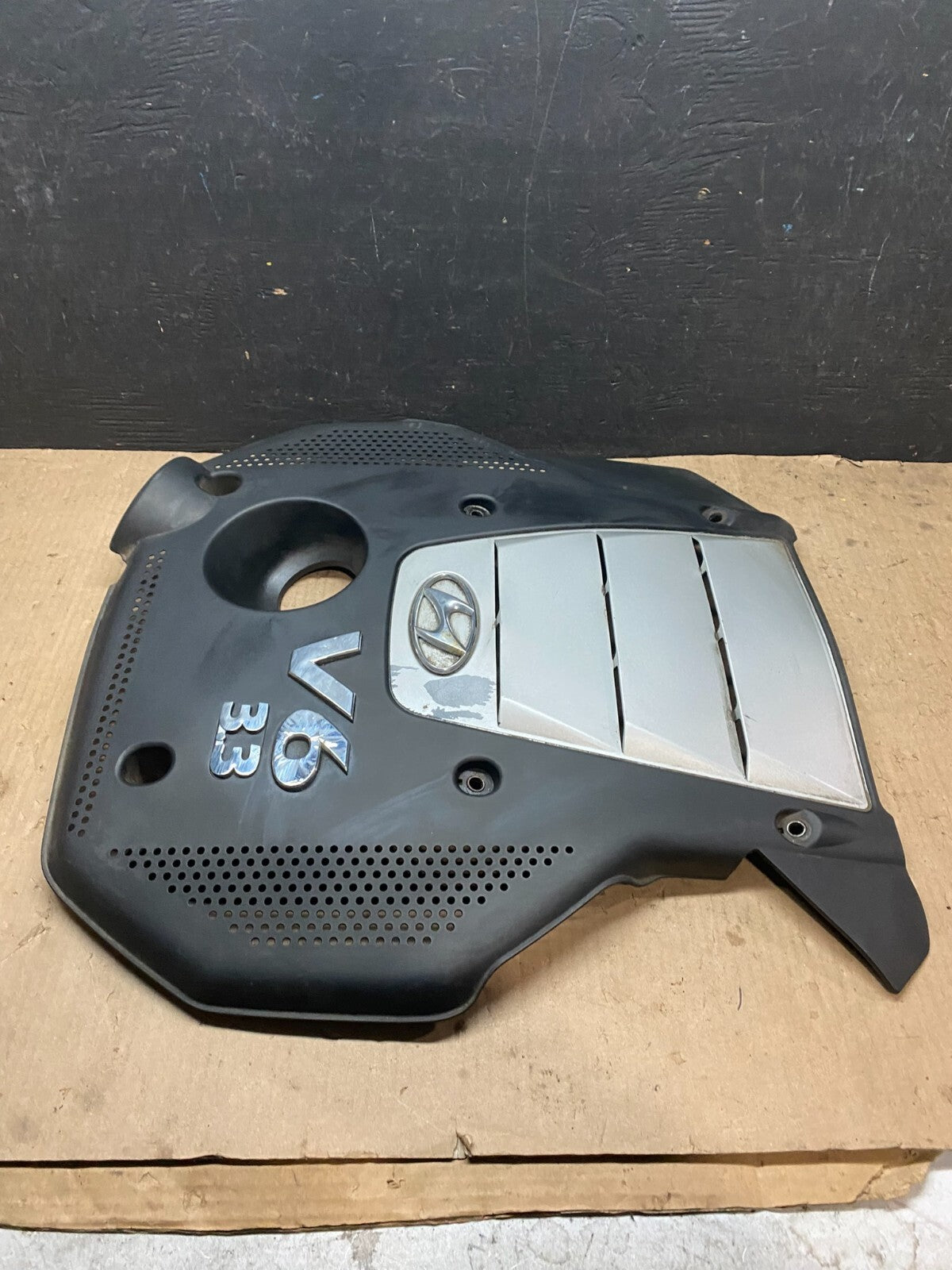 2006 to 2010 Hyundai Azera Sonata 3.3 V6 Engine Motor Shield Cover OEM J0777 DG12