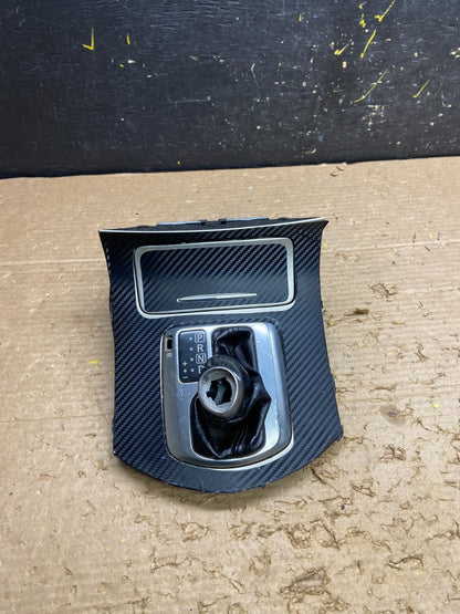 2007 to 2009  Infiniti G35 G37 Center Console Shifter Floor Bezel Panel W6355 DG0