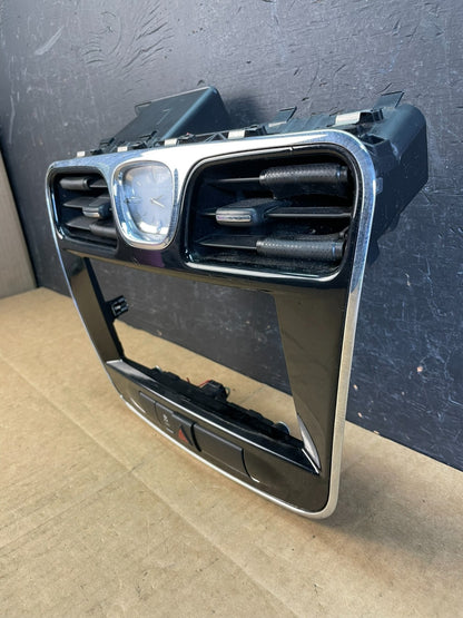 2011 - 2014 Chrysler 200 Dash Radio Bezel Trim Clock Hazard Bezel AC5227 DG2