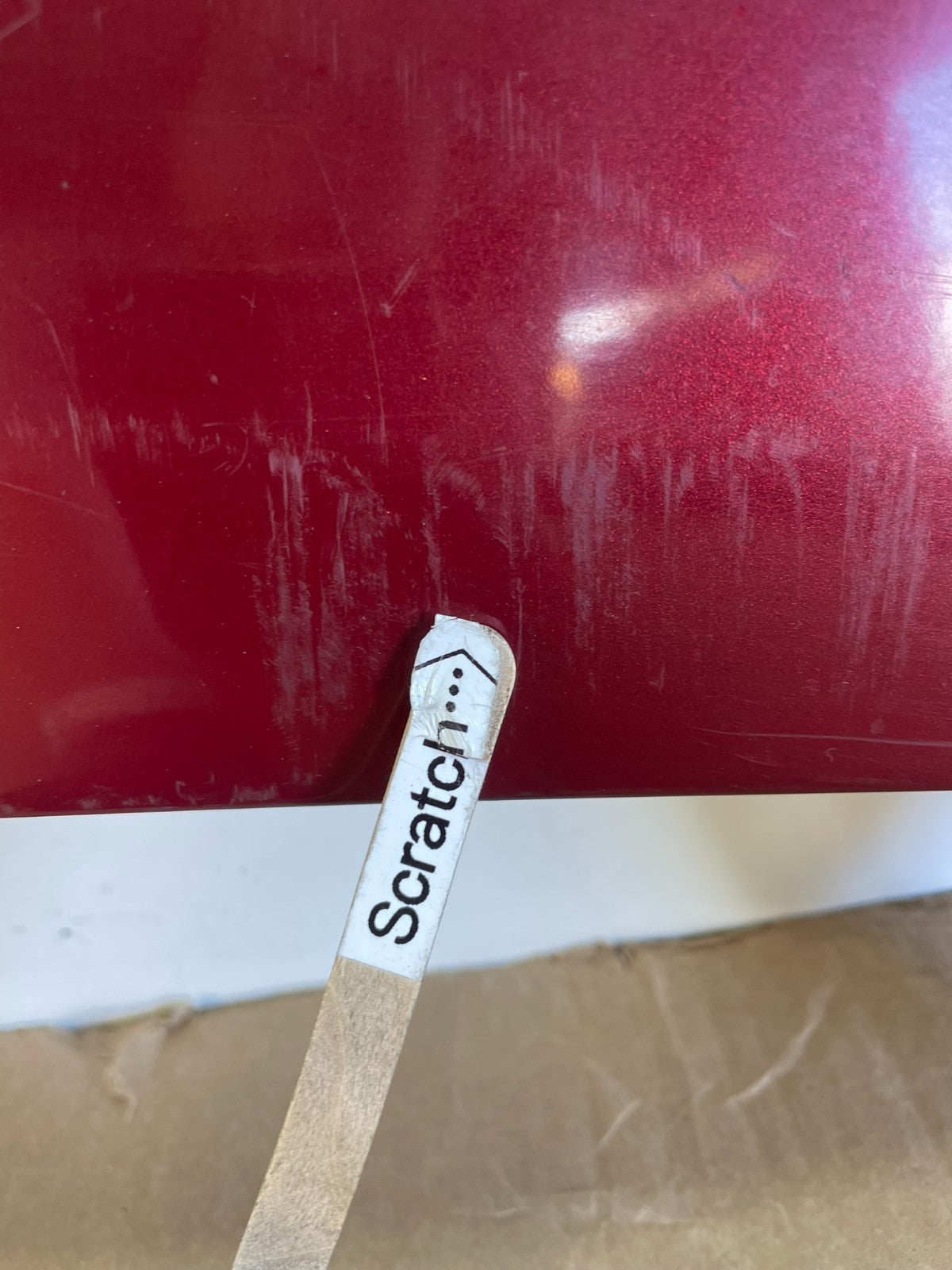 2006 to 2013 Chevrolet Impala Rear Trunk Spoiler Red AG75724