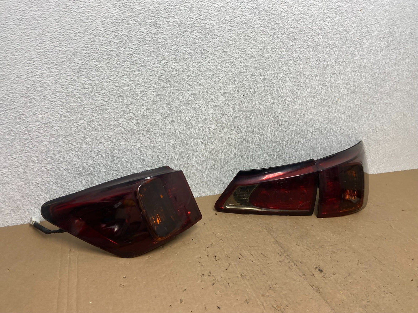2009 - 2010 Lexus Is250 Is350 Left+Right Side Tail Lights AC6032 DW2