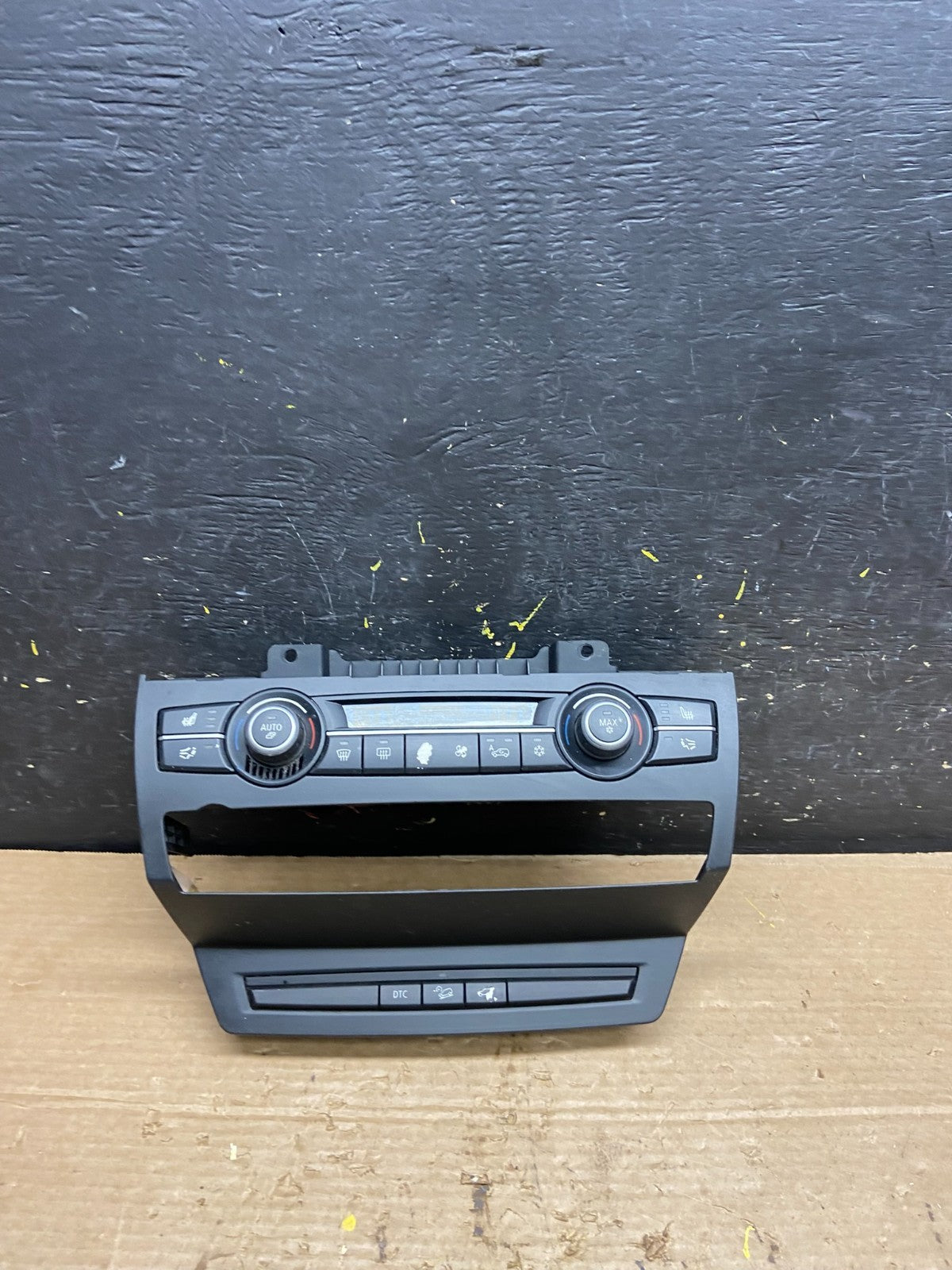 2007-2013 Bmw X5 AC Heater Climate Control Temperature Panel Trim Oem X1140 DG0