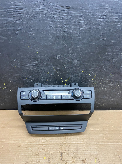 2007-2013 Bmw X5 AC Heater Climate Control Temperature Panel Trim Oem X1140 DG0