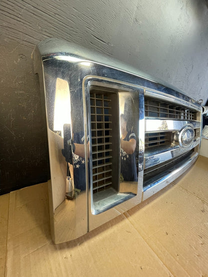 2008 to 2014 Ford Econoline E150 E250 Front Upper Chrome Grill Grille ac5462 DG2