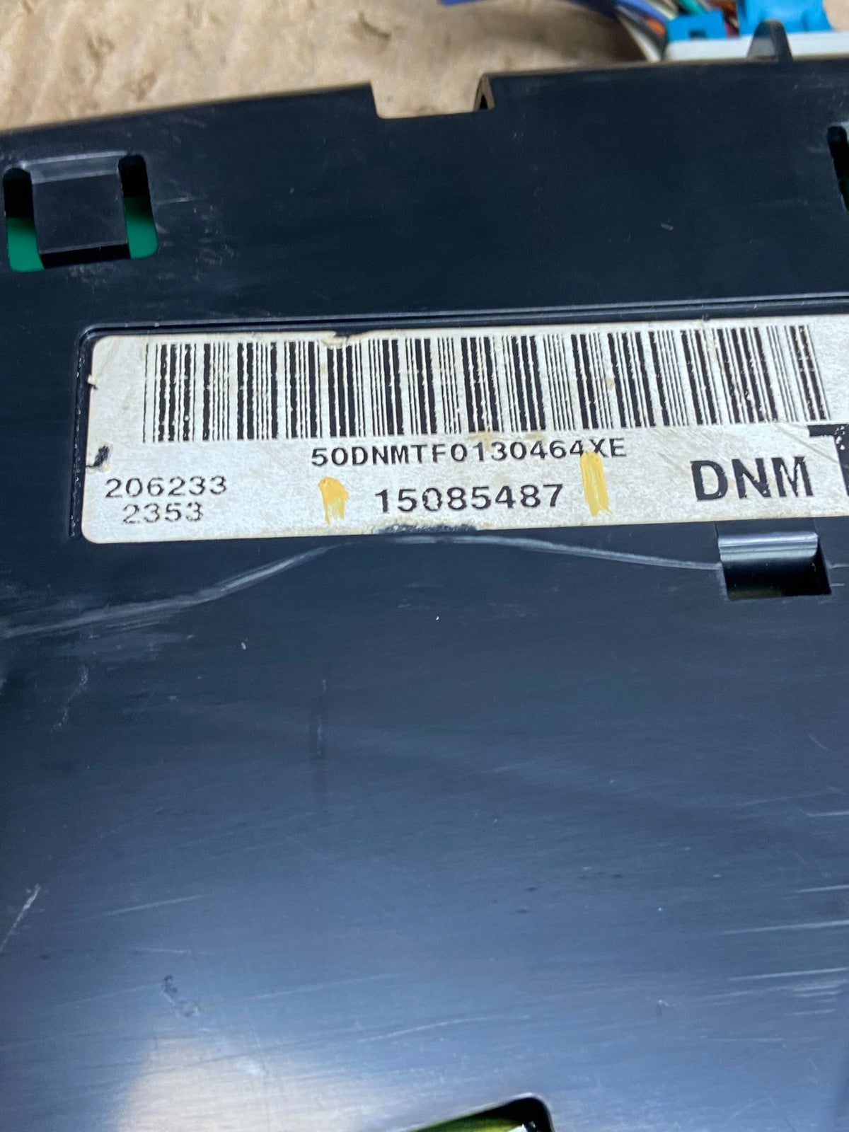 2002 to 2005 Chevrolet Trailblazer Speedometer Cluster Gauge AF1620 DG6