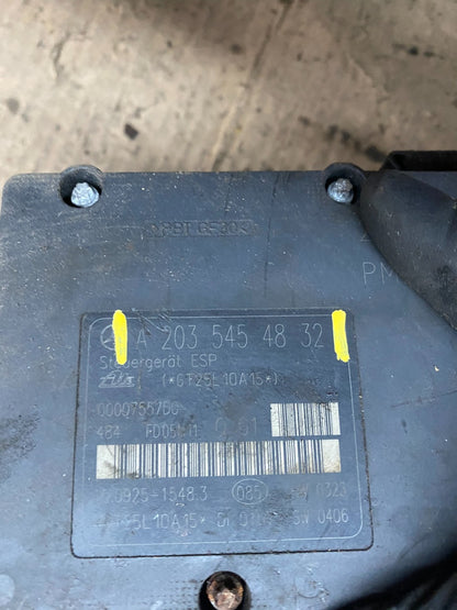2006 2007 Mercedes C280 C350 ABS Anti Lock Brake Pump Module V6848 DG6