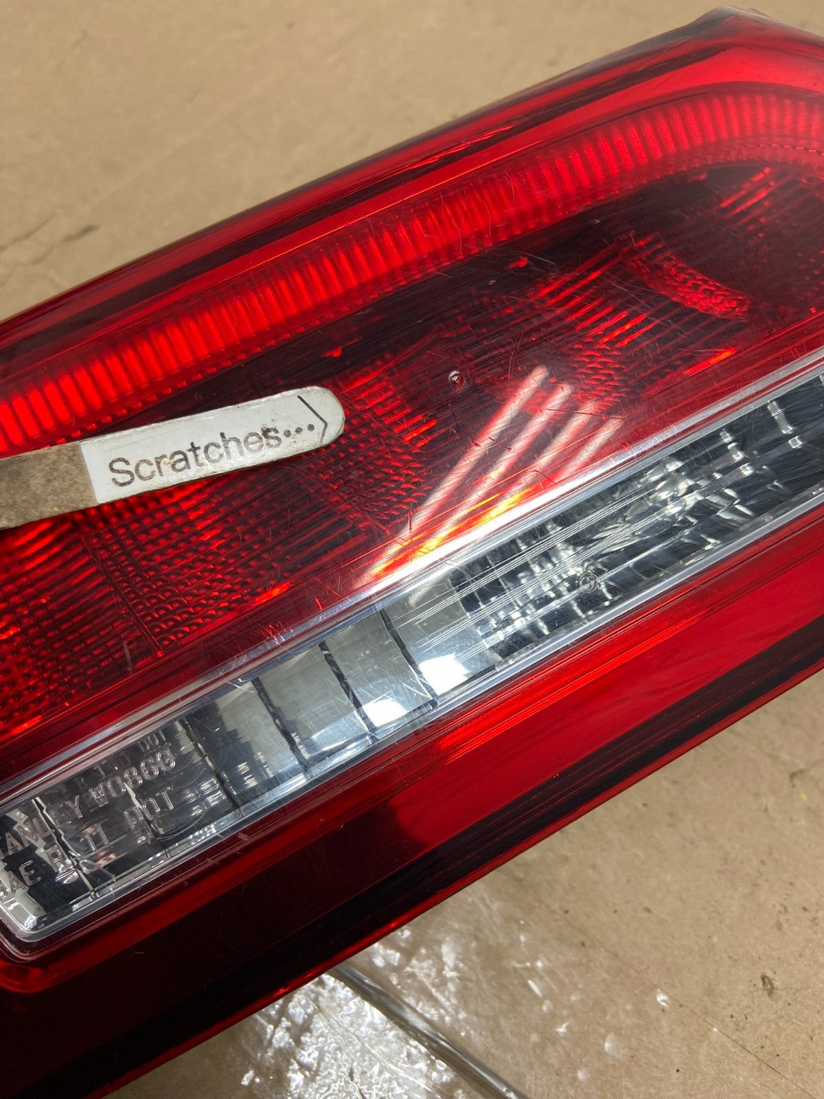 2015 to 2017 Acura TLX Left Driver LH Side Tail Light ae6801 DG3