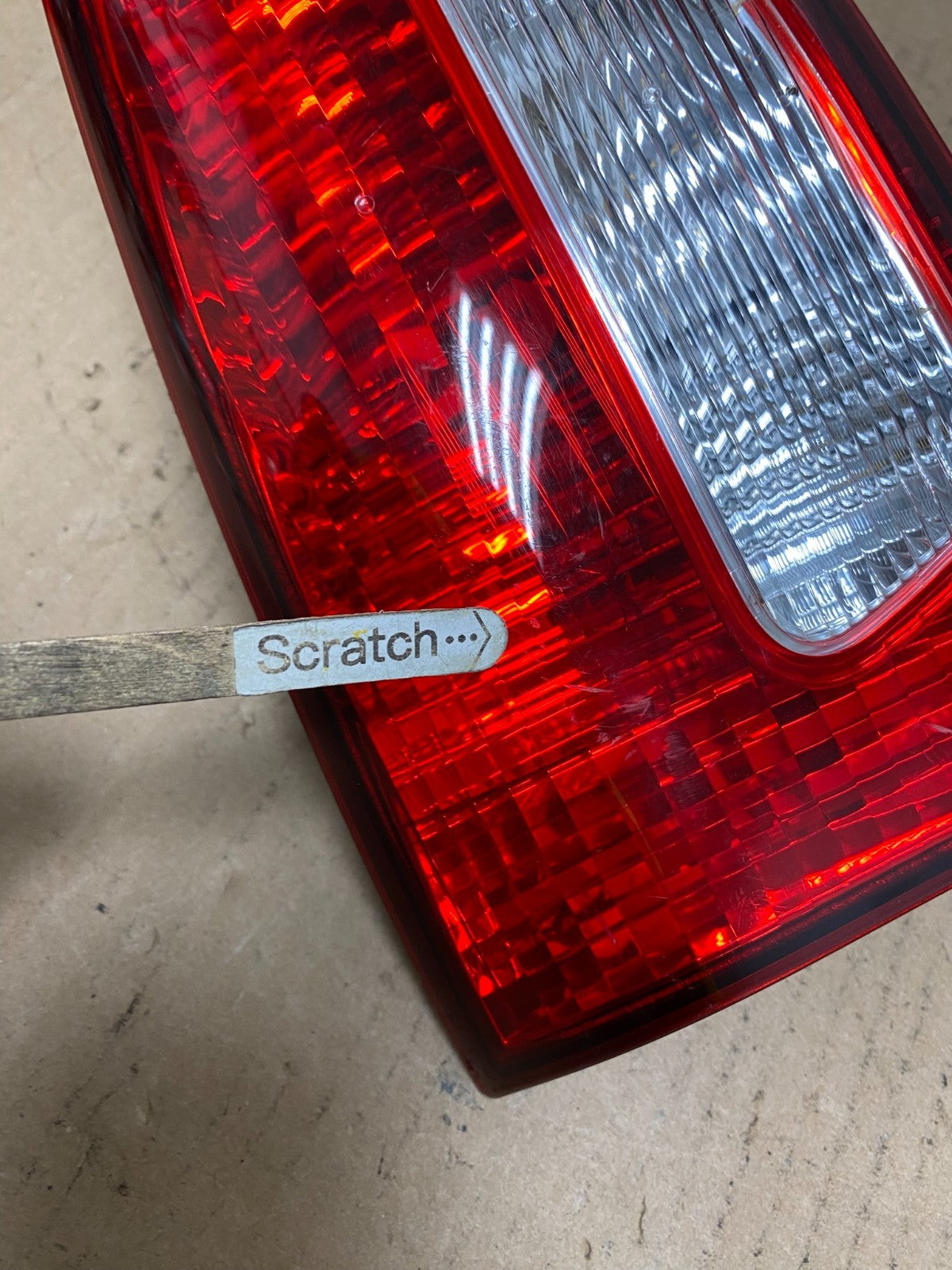 2006 2007 Subaru Tribeca B9 Left Driver Lh Side Tail Light Inner P9394 DW4