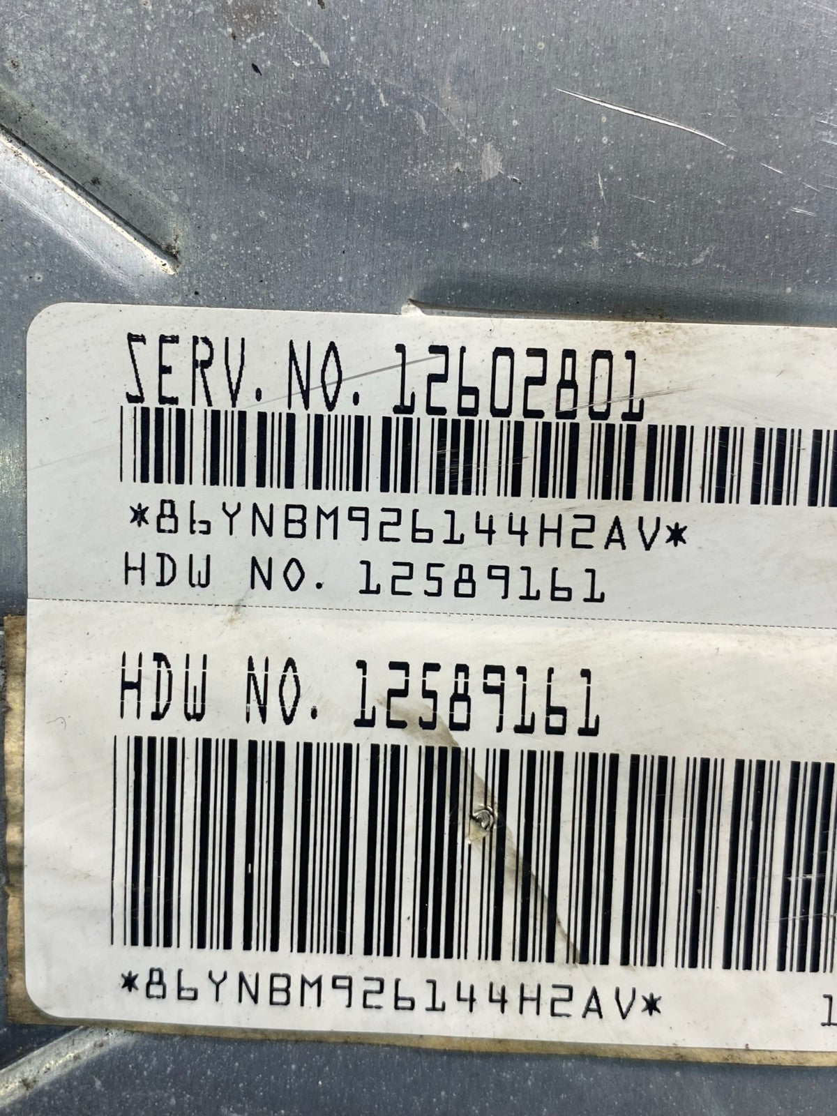 2005 Chevrolet Astro Ecu Engine Control Module 12602801 Ecm AF6817 DW2
