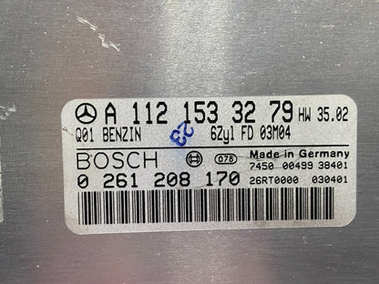1999 to 2005 Mercedes E320 CLK320 Engine Control Unit ECU Module af9261 DG2