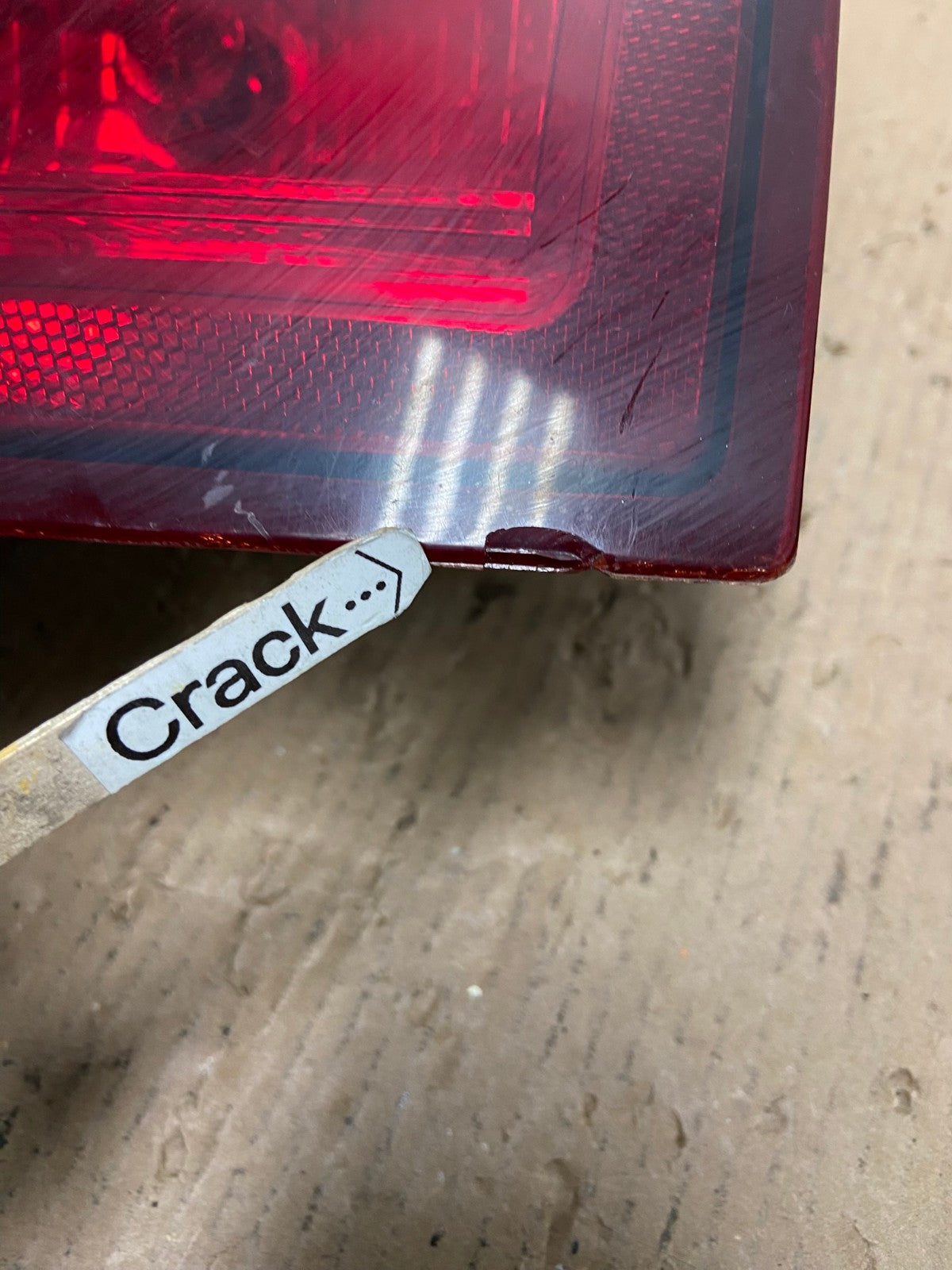 2007 2008 2009 2010 Jeep Grand Cherokee Left Driver Lh Tail Light AD8205 LK6