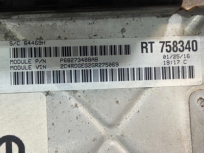 2016 2020 Dodge Caravan Engine Control Unit ECU ECM Module af9146 DG2