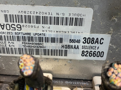 2002 Dodge Dakota 4.7L Engine Computer Module ECM ECU Unit AF6692 DW2