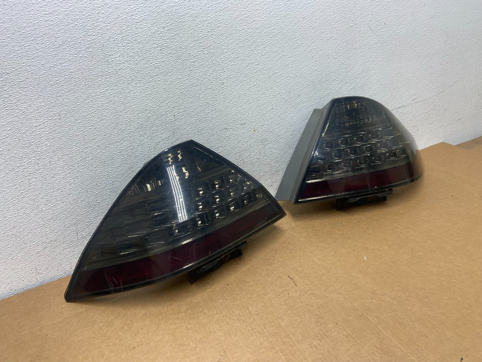 2006 - 2007 Honda Accord Left+Right Set LED Black Tail lights AD5338 DG2