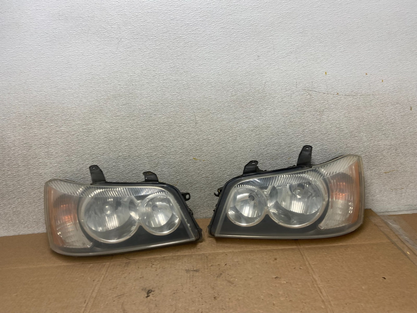 2001 2002 2003 Toyota Highlander Headlights Left+Right Side Oem Y8768 DW0