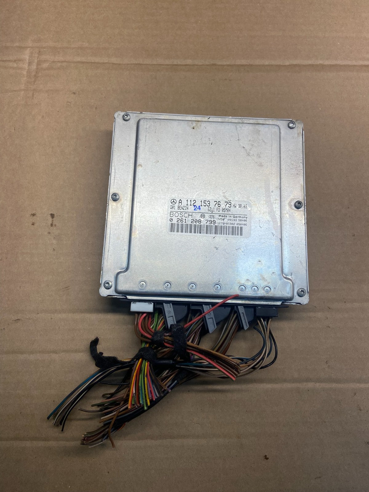 2006 Mercedes S350 W221 ECU ECM Engine Control a1121537679 AE2462 DG0