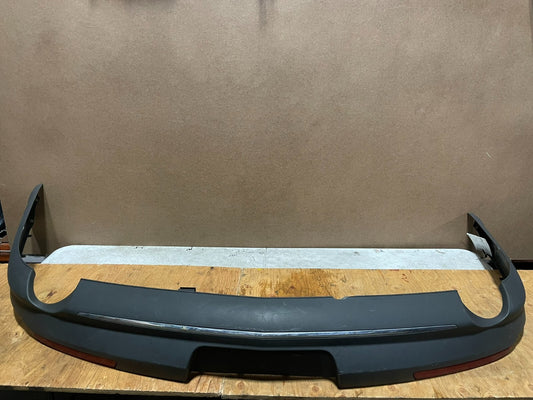 2013 to 2016 Lincoln MKS Rear Bumper Cover White With Parking Sensors OEM J06200