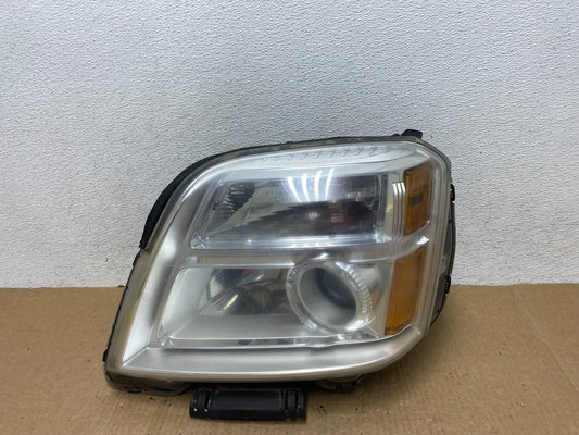 2010 to 2015 GMC Terrain Halogen Left Driver Lh Side Headlight AF9681 DW0