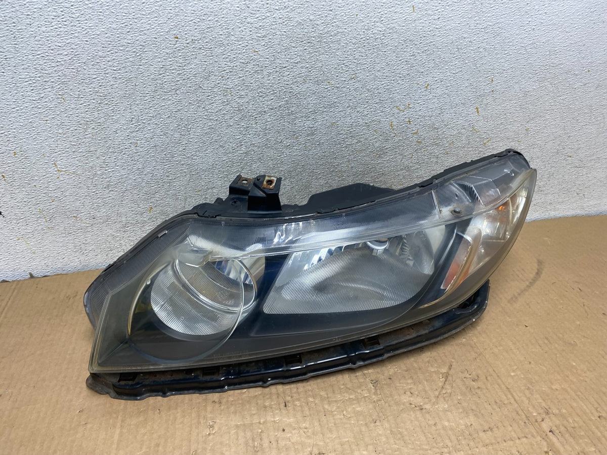 2009 2010 2011 Honda Civic Sedan Left Driver LH Headlight Halogen AI7888 DW0