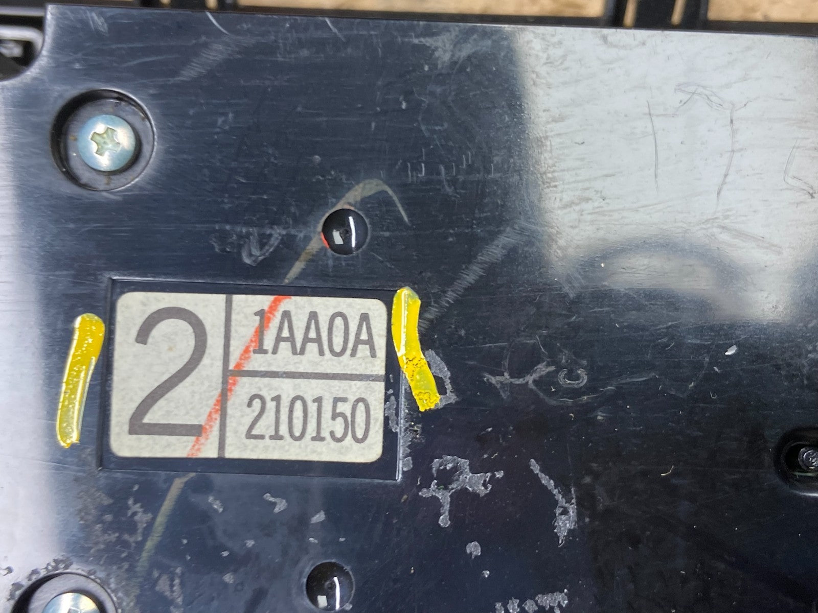 2009-2014 Nissan Murano AM FM Radio CD Control Panel W3282 DG6