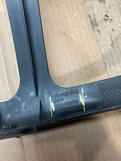 2008 to 2010 Porsche Cayenne Front Bumper Support  Reinforcement OEM W4684 DG8