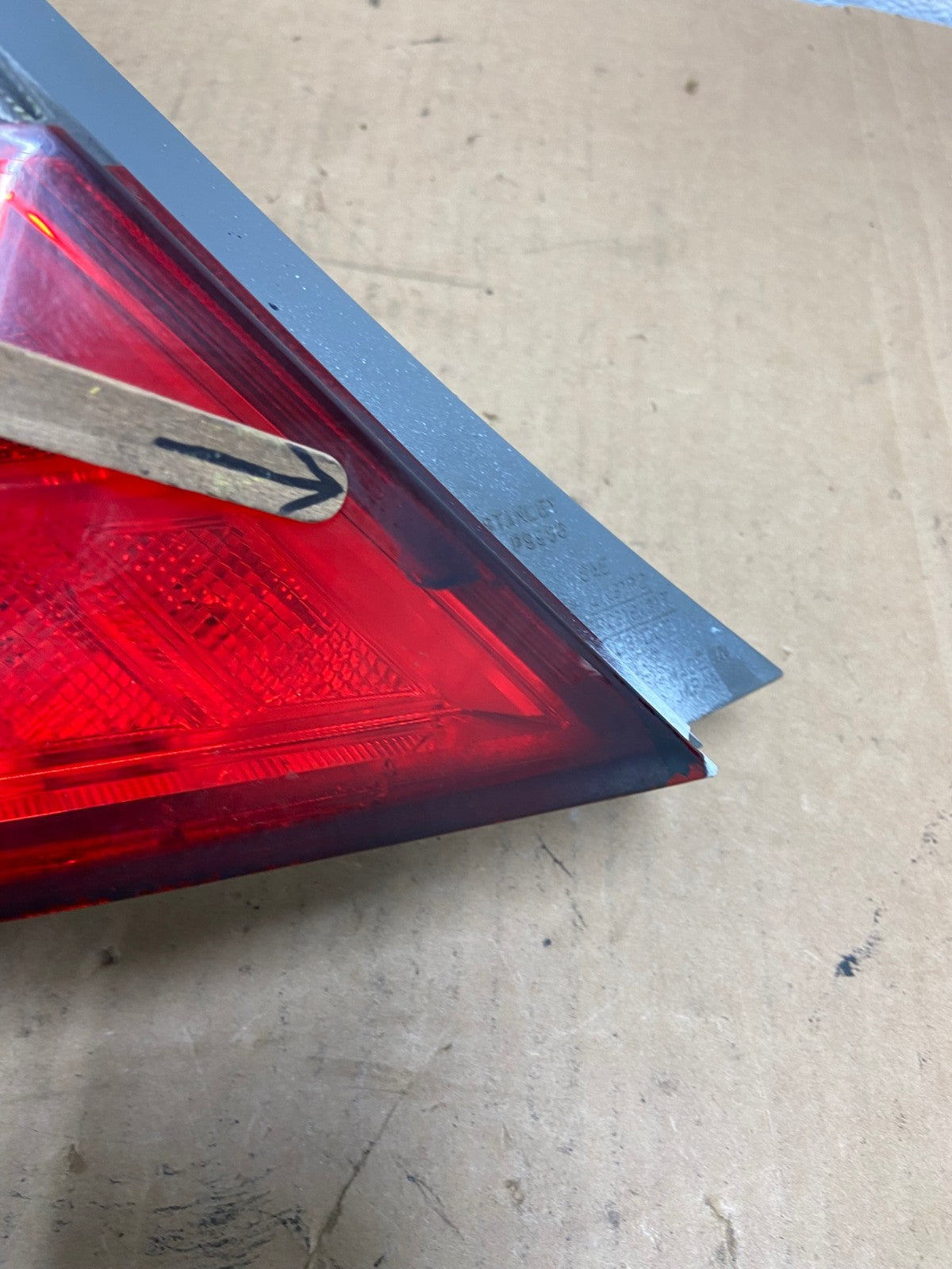 2012 - 2015 Honda Civic Hybrid Left Driver LH Side Tail Light AD2776 LK3
