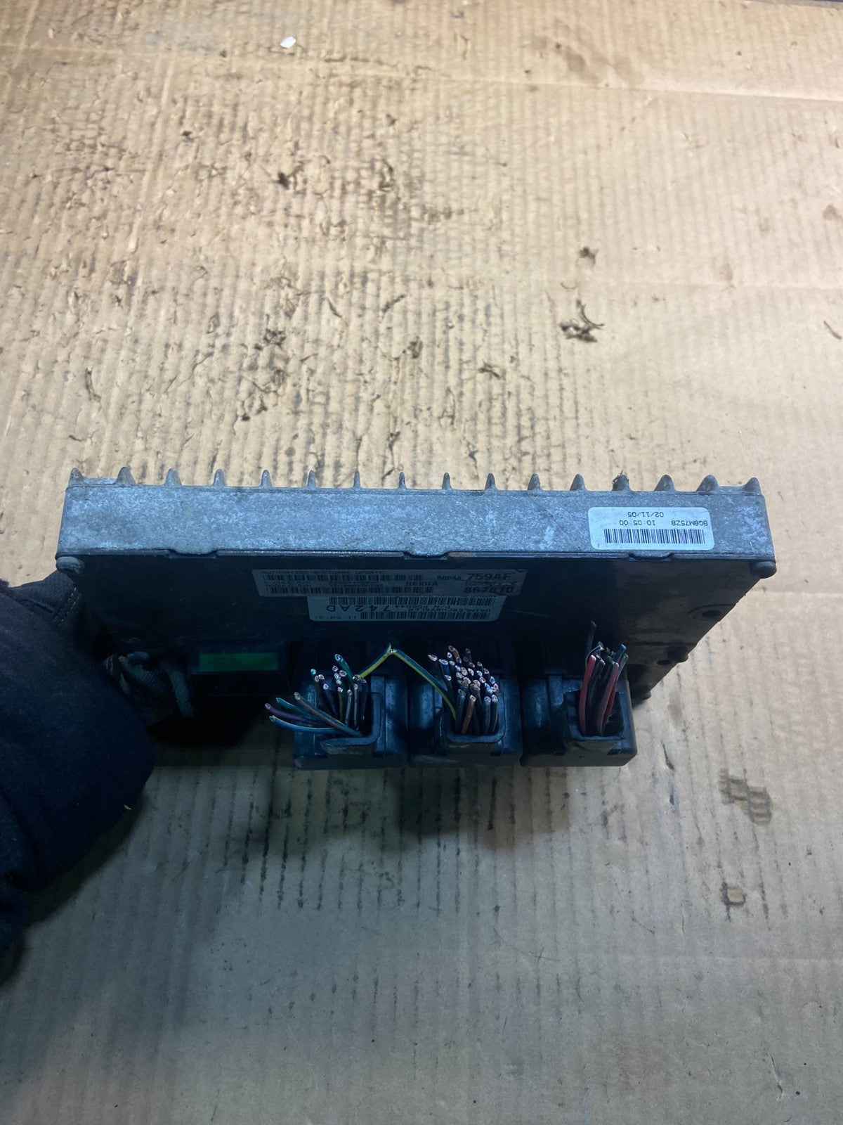 2005  2006 Jeep Grand Cherokee 3.7L ECU ECM Engine Control Module Y4287 DG1