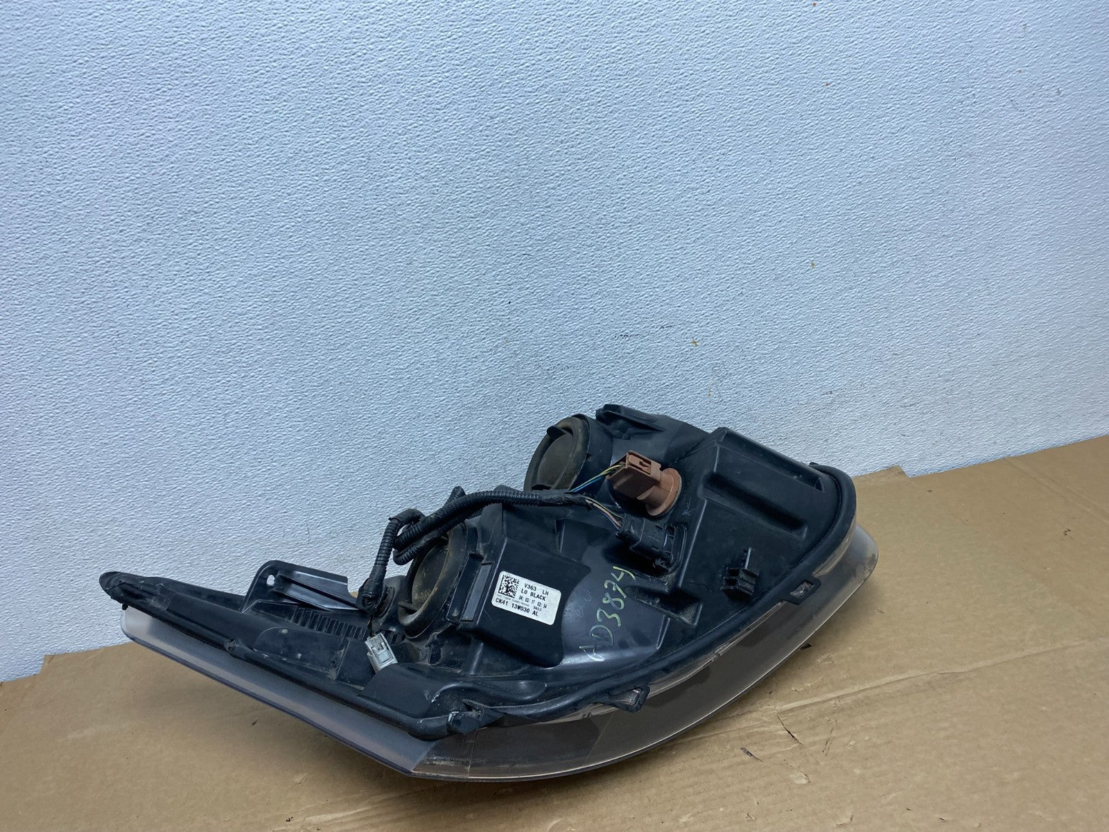 2015-2019 Ford Transit VAN Left Driver LH Halogen Black Headlight AD3874 DW9