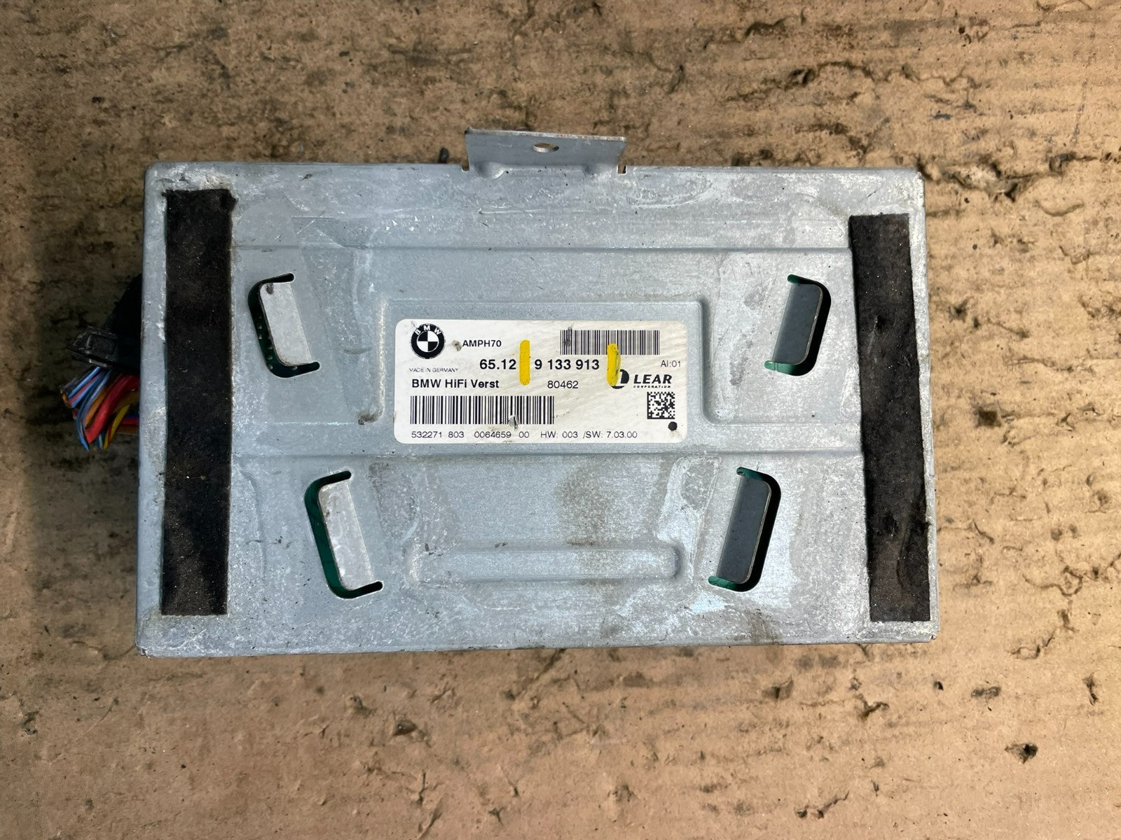 2007-2010 BMW X5 Top HiFi Lear Radio Audio Amplifier Amp T7162 DG2
