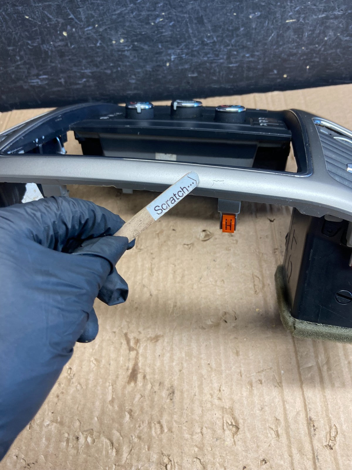 2011-2013 Jeep Grand Cherokee Center Radio Climate Control Bezel Vent AF6373 DG4
