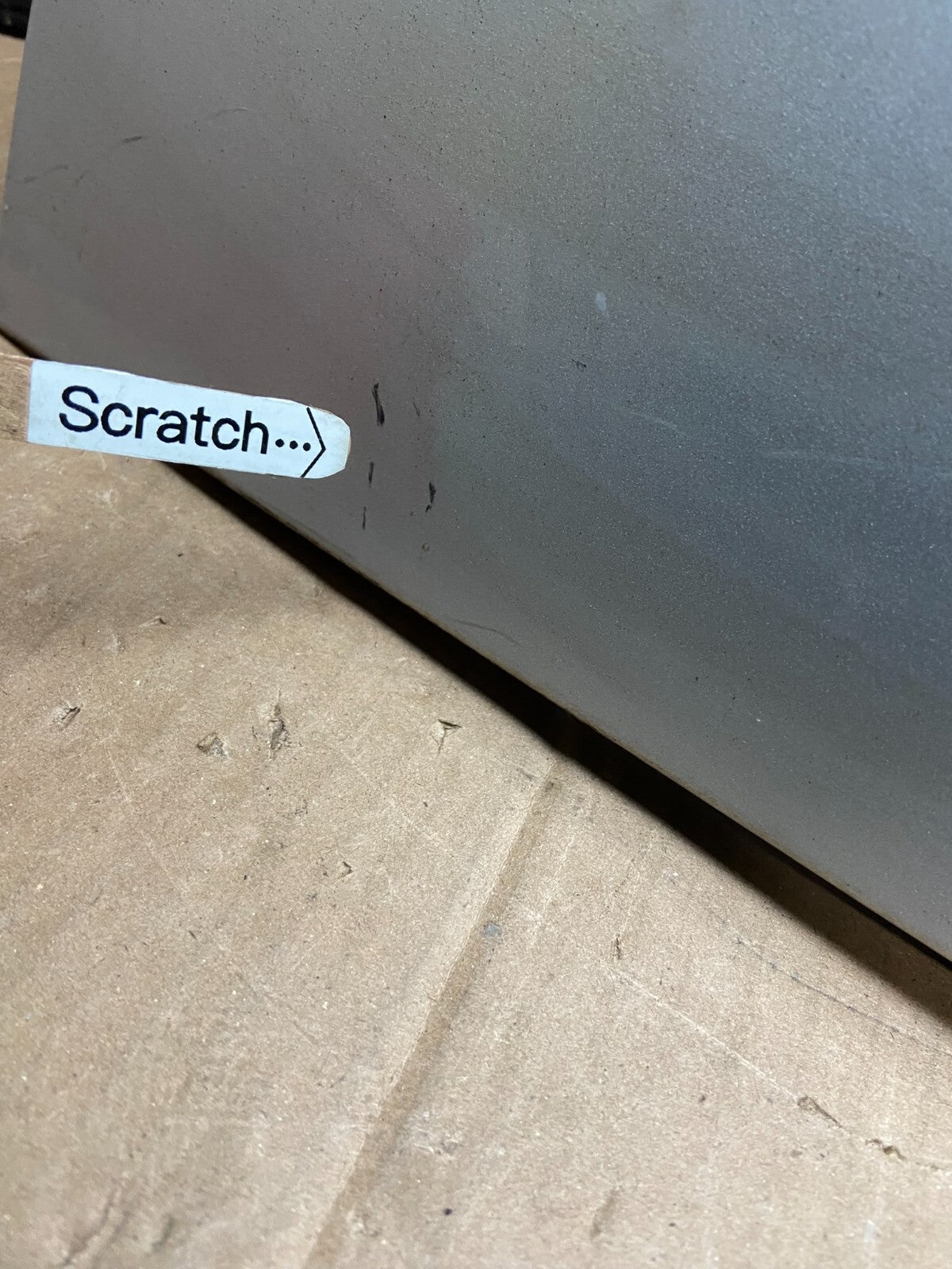 2011-2018 Dodge Grand Caravan Black Rear Tail Gate Trim Molding Panel OEM D50515