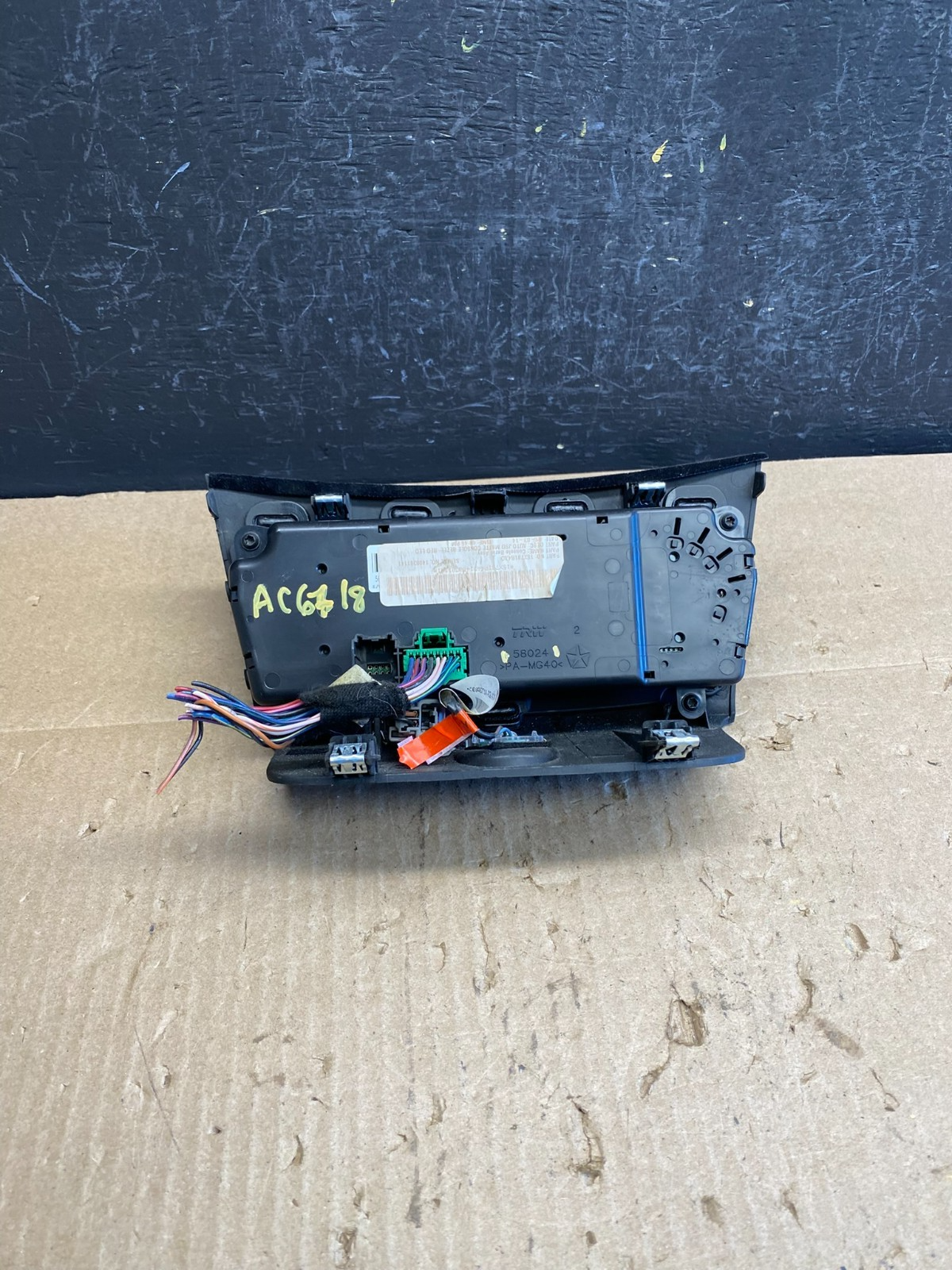 2008 to 2014 Dodge Avenger AC Heat Temperature Control P55111888AI AC67183