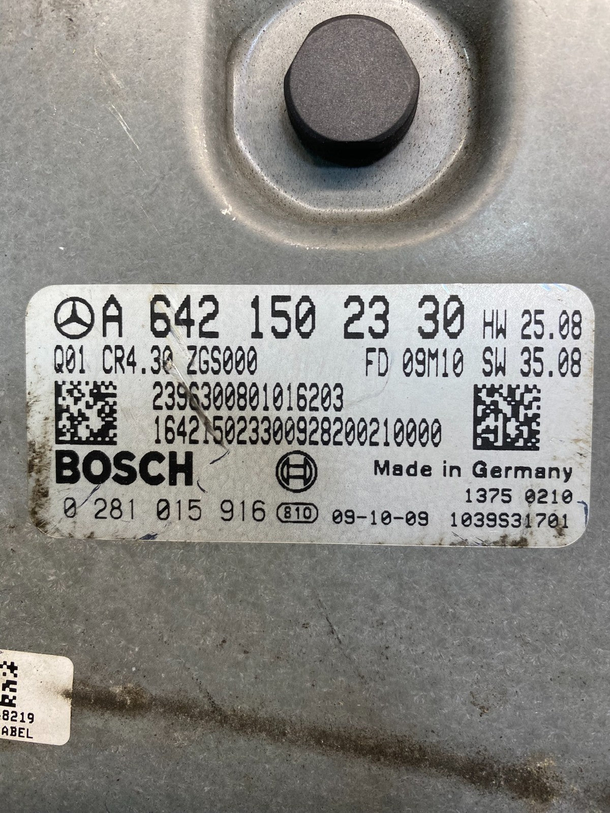 2007 to 2009 Mercedes Sprinter ECU ECM Engine Control Module Unit OEM AA7717 DG2